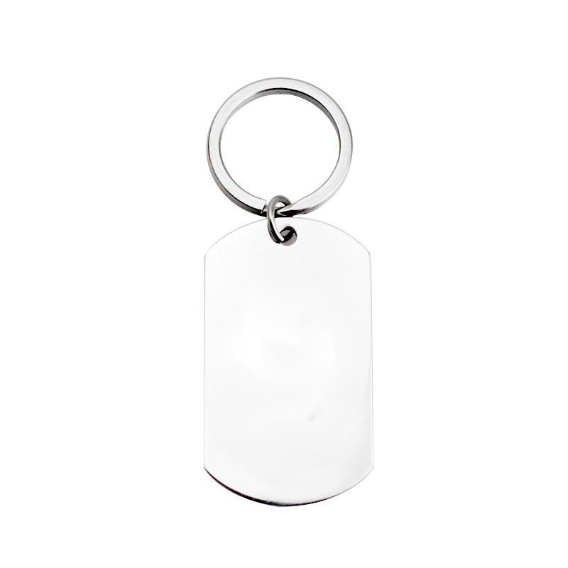 Customisable Engraved Tag Keychain