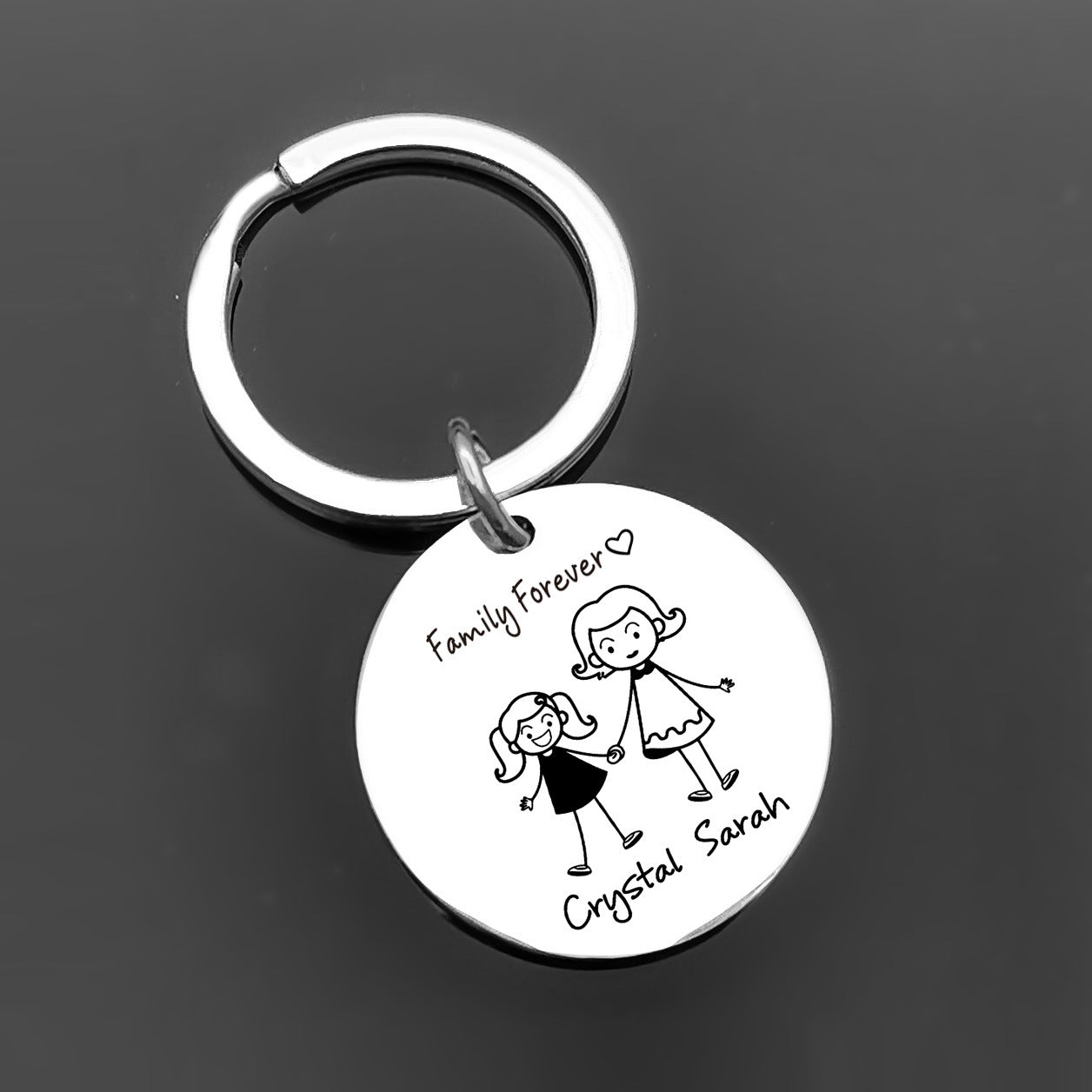 Personalised Family Keychain