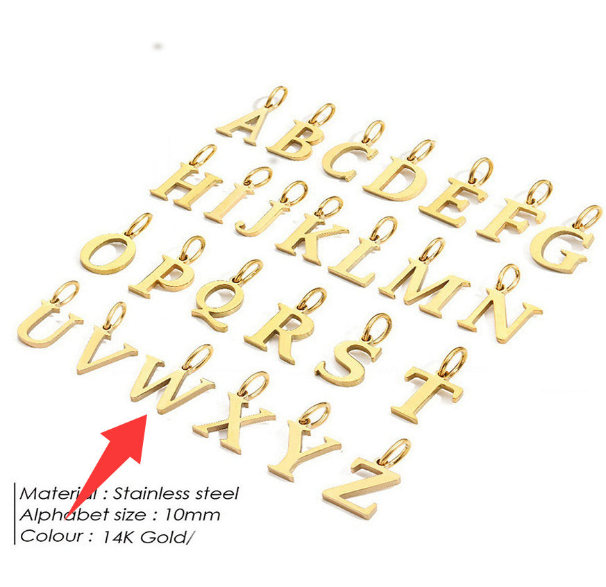 Minimalist Initial Pendant Necklace