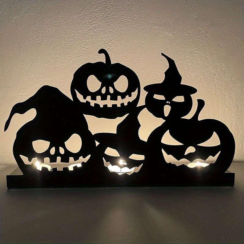 Halloween Skeleton Candle Holder