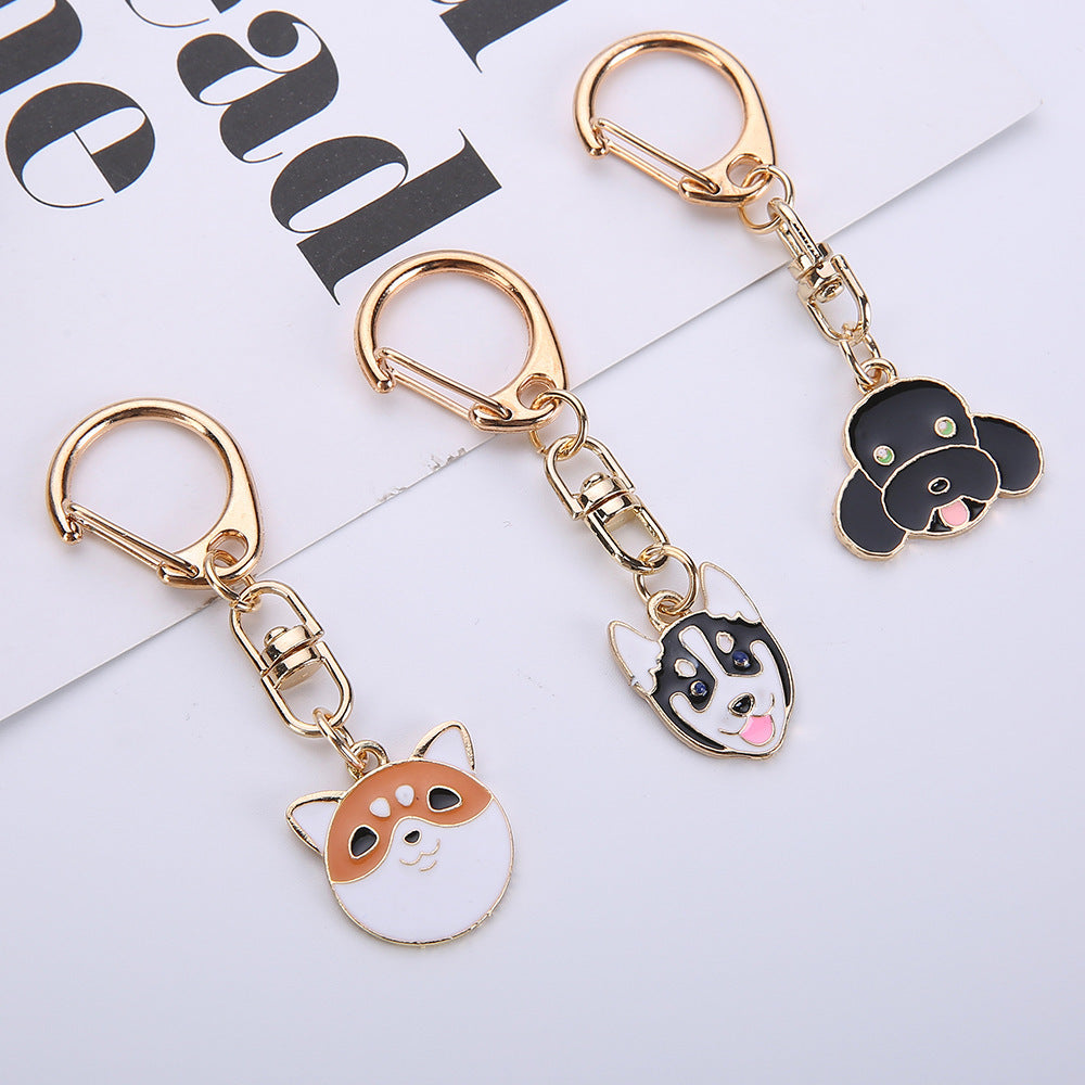 Cute Cartoon Animal Keychain