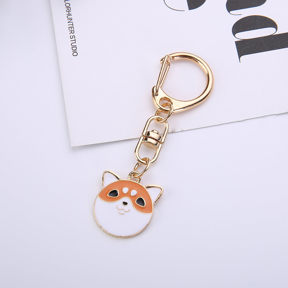 Cute Cartoon Animal Keychain