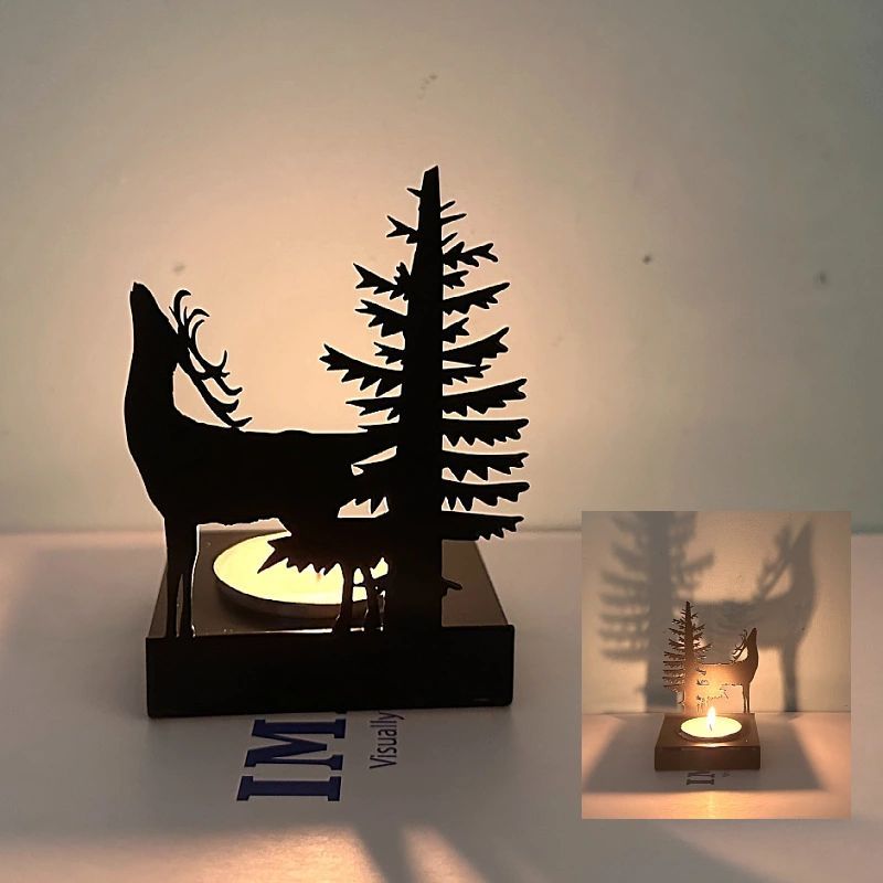 Halloween Skeleton Candle Holder